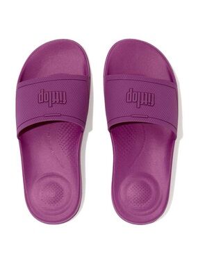 FitFlop Iqushion House Slide Sandals Miami Violet EU 43 Women’s 11/12 NWOT